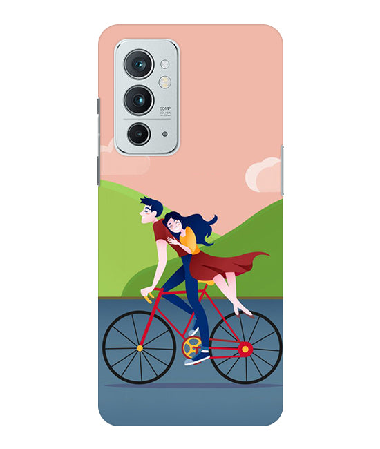 Cycling Couple Back Cover For Oneplus 9RT