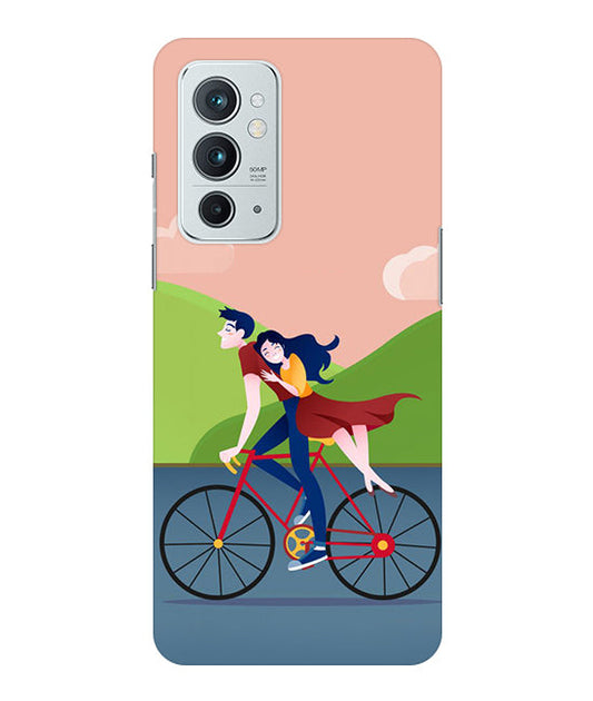 Cycling Couple Back Cover For  Oneplus 9RT