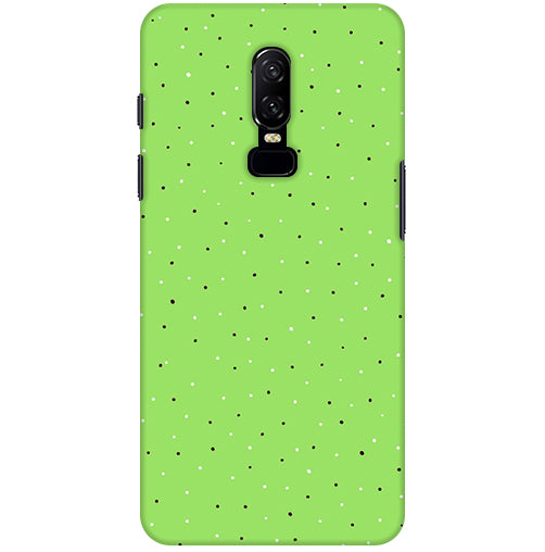 Polka Dots Back Cover For  Oneplus 6