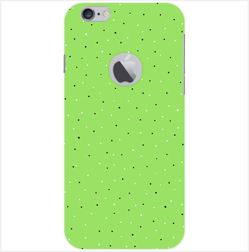 Polka Dots Back Cover For Apple Iphone 6/6S Logo Cut