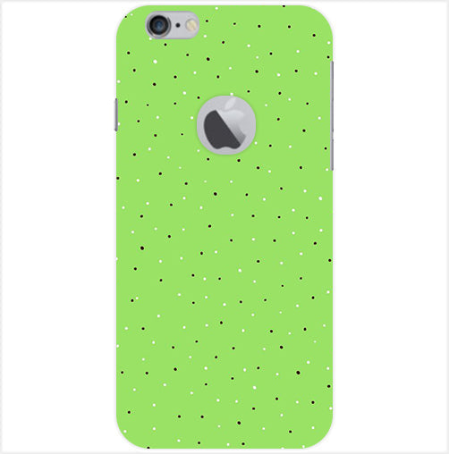 Polka Dots Back Cover For  Apple Iphone 6/6S Logo Cut