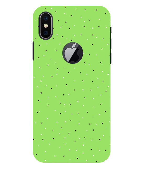 Polka Dots Back Cover For Apple Iphone X Logocut