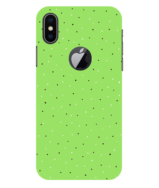 Polka Dots Back Cover For  Apple Iphone X Logocut