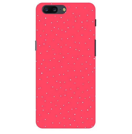 Polka Dots 1 Back Cover For  Oneplus 5