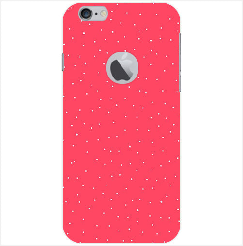 Polka Dots 1 Back Cover For Apple Iphone 6/6S Logo Cut