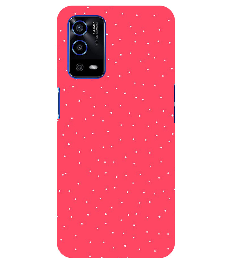 Polka Dots 1 Back Cover For Oppo A16