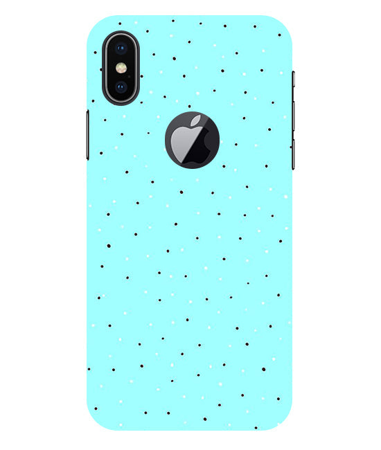 Polka Dots 2 Back Cover For Apple Iphone X Logocut