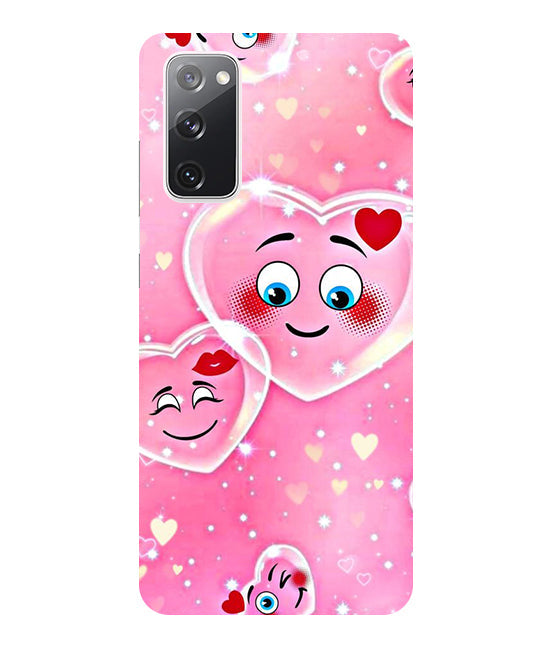 Smile Heart Back Cover For Samsug Galaxy S20 FE 5G