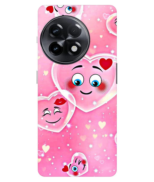 Smile Heart Back Cover For  Oneplus 11R 5G