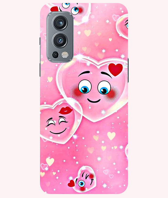 Smile Heart Back Cover For Oneplus Nord 2 5G