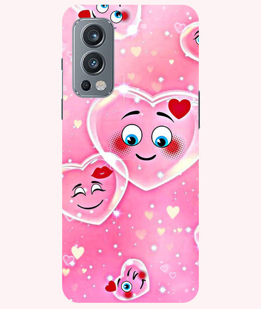 Smile Heart Back Cover For  Oneplus Nord 2 5G