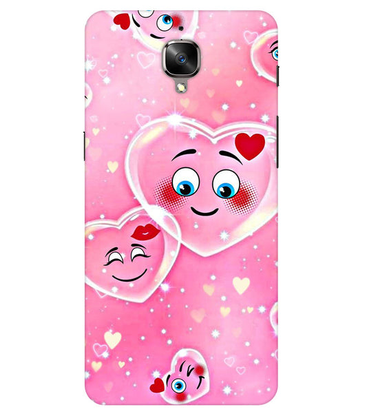 Smile Heart Back Cover For  Oneplus 3/3T