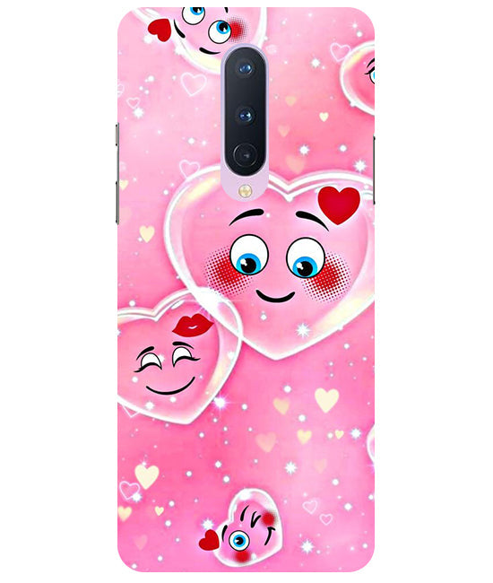 Smile Heart Back Cover For Oneplus 8