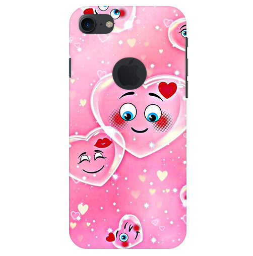 Smile Heart Back Cover For  Apple Iphone 8 Logocut