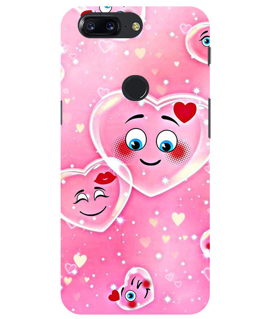 Smile Heart Back Cover For Oneplus 5T