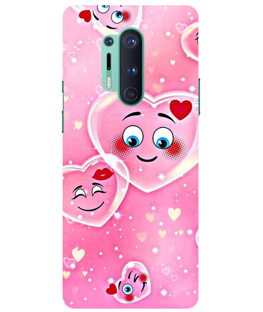 Smile Heart Back Cover For  Oneplus 8 Pro