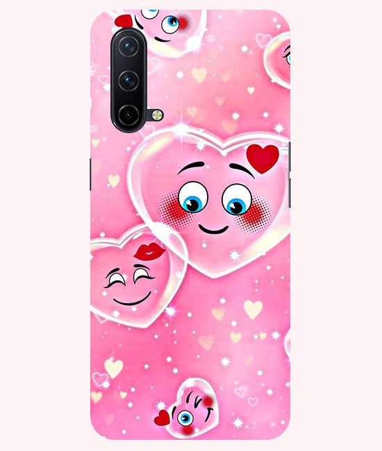 Smile Heart Back Cover For Oneplus Nord CE 5G