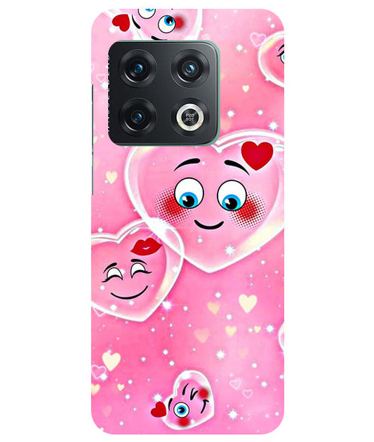 Smile Heart Back Cover For  Oneplus 10 Pro 5G