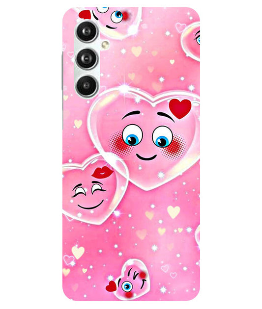 Smile Heart Back Cover For  Samsug Galaxy F34 5G / M34 5G