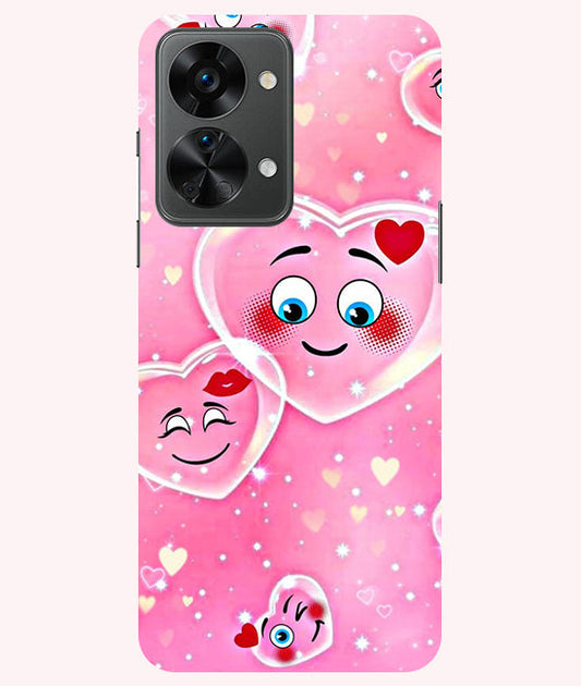 Smile Heart Back Cover For  Oneplus Nord 2T  5G