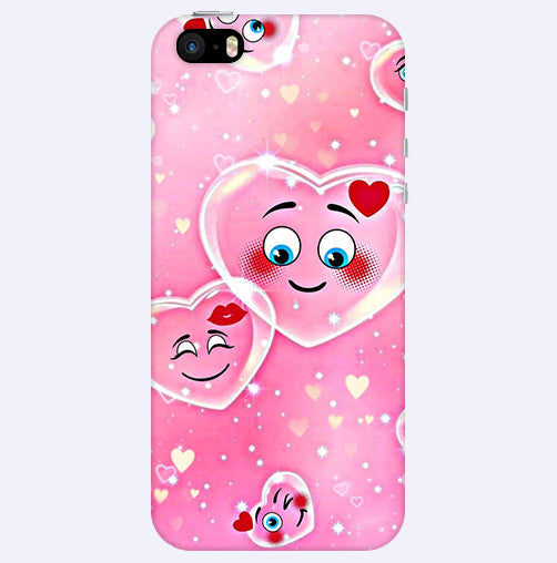 Smile Heart Back Cover For  Apple Iphone 5/5S
