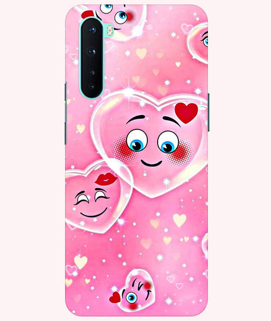 Smile Heart Back Cover For  Oneplus Nord  5G