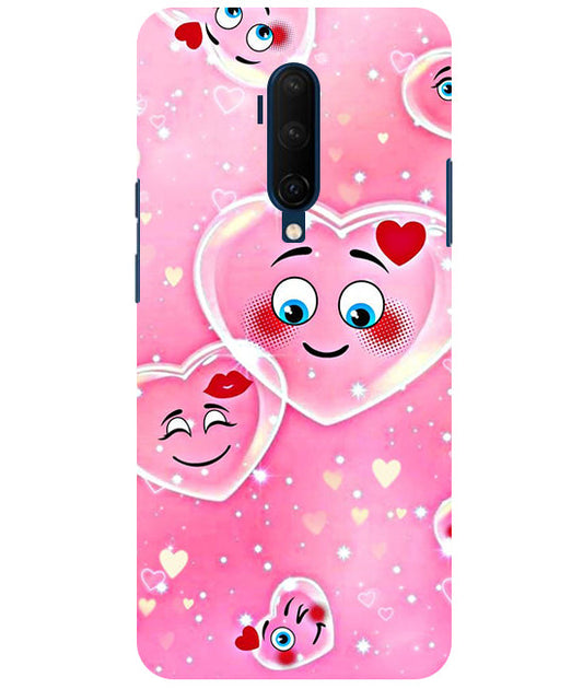 Smile Heart Back Cover For  Oneplus 7T Pro