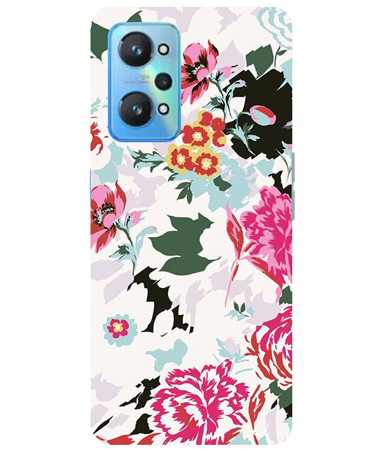Flower Printed Pattern Back Cover For Realme GT Neo 2/Neo 3T