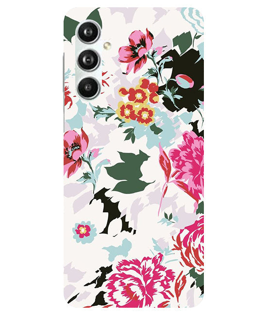 Flower Printed Pattern Back Cover For Samsug Galaxy F34 5G