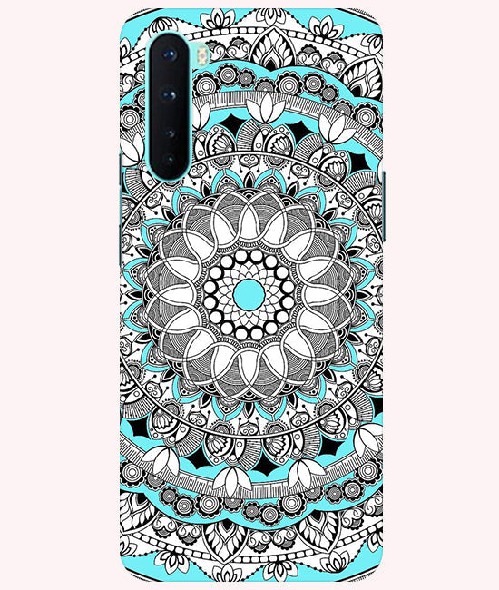 Mandala art Back Cover For Oneplus Nord 5G