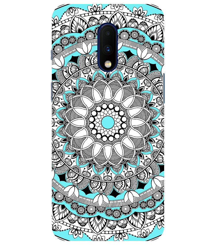 Mandala art Back Cover For Oneplus 7