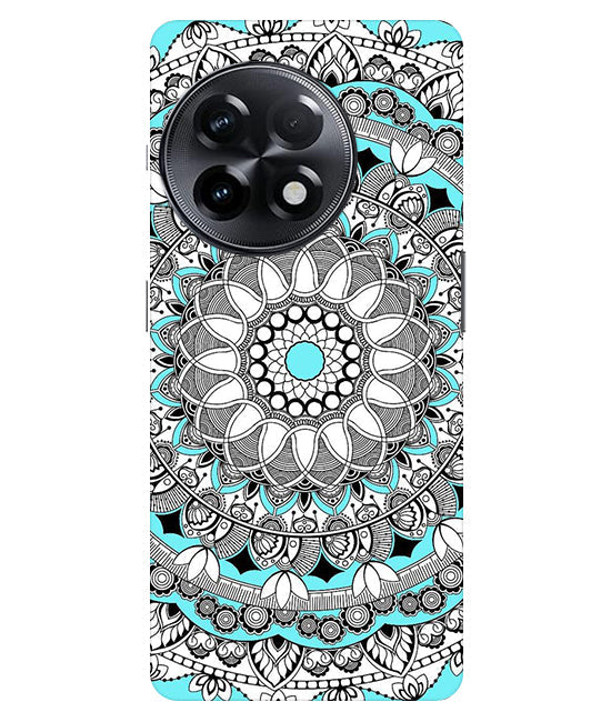 Mandala art Back Cover For Oneplus 11R 5G