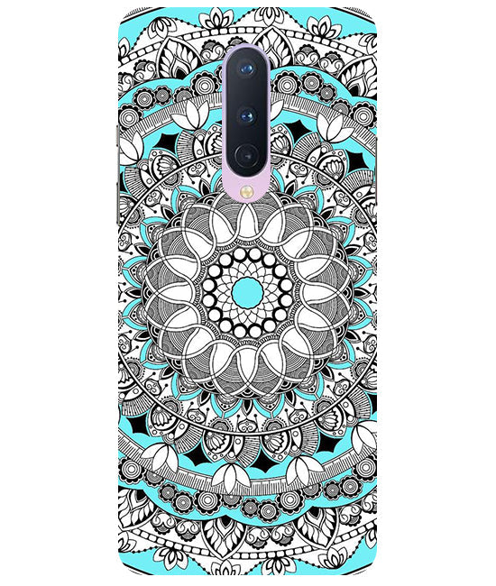Mandala art Back Cover For Oneplus 8