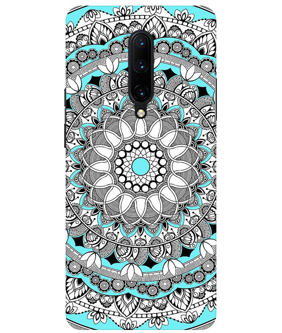 Mandala art Back Cover For OnePlus 7 Pro