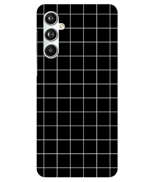Checkers Box Design Back Cover For   Samsug Galaxy F34 5G / M34 5G
