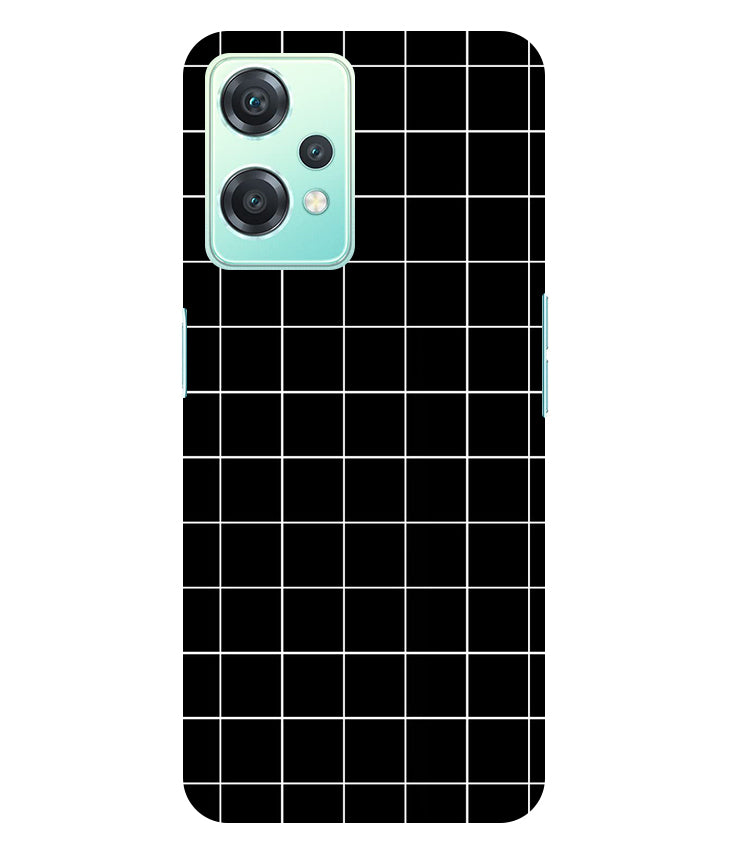 Checkers Box Design Back Cover For Oneplus Nord CE 2 Lite 5G