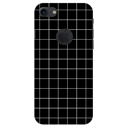 Checkers Box Design Back Cover For Apple Iphone 7 Logocut