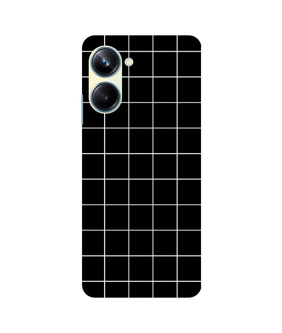 Checkers Box Design Back Cover For Realme 9i 5G