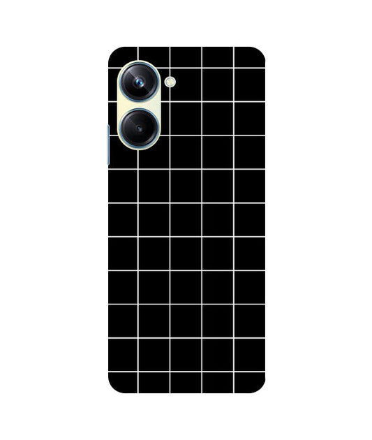 Checkers Box Design Back Cover For   Realme 9i 5G