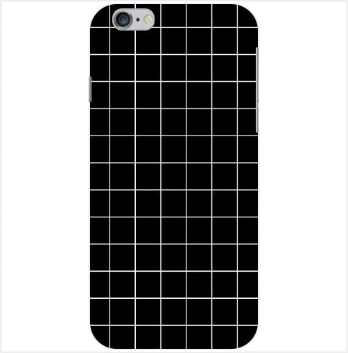 Checkers Box Design Back Cover For Apple Iphone 6/6S