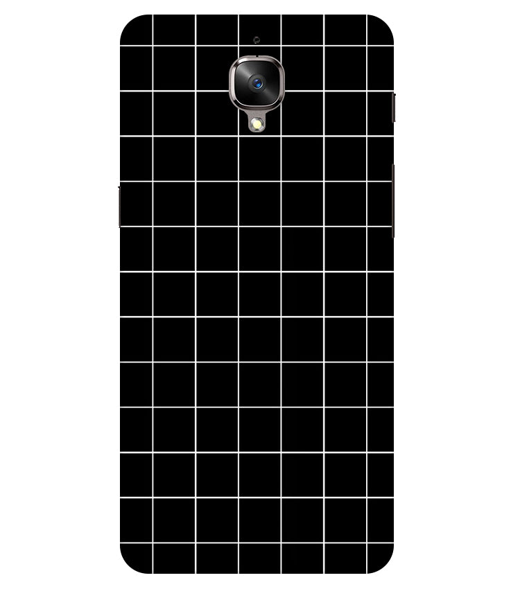 Checkers Box Design Back Cover For Oneplus 3/3T