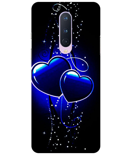 Heart Design 1 Printed Back Cover For Oneplus 8