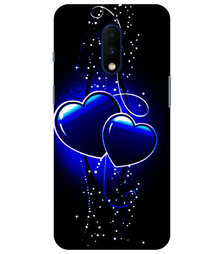 Heart Design 1 Printed Back Cover For Oneplus 7