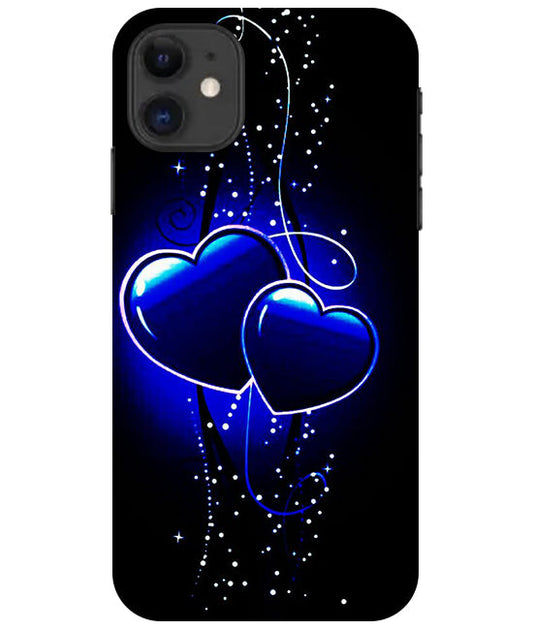 Heart Design 1 Printed Back Cover For Apple Iphone 11