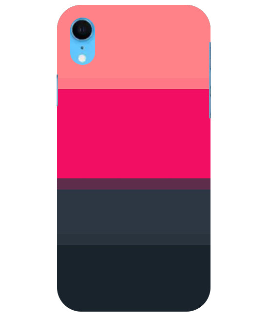 Colorful Stripes Back Cover For Apple Iphone Xr