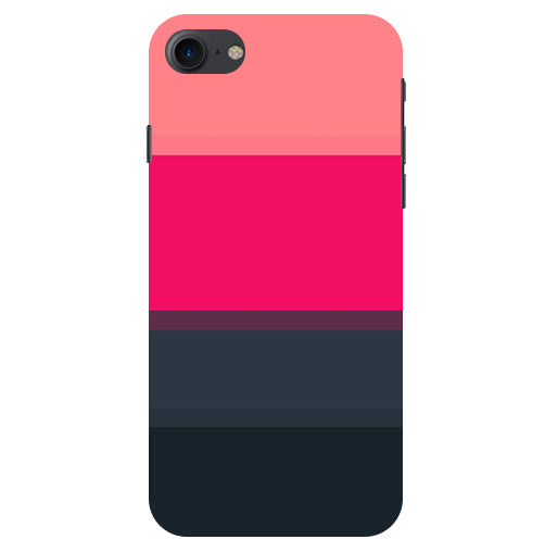 Colorful Stripes Back Cover For  Apple Iphone 7