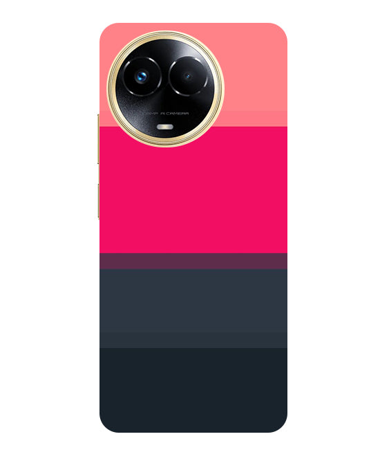 Colorful Stripes Back Cover For Realme 11 5G/11X 5G