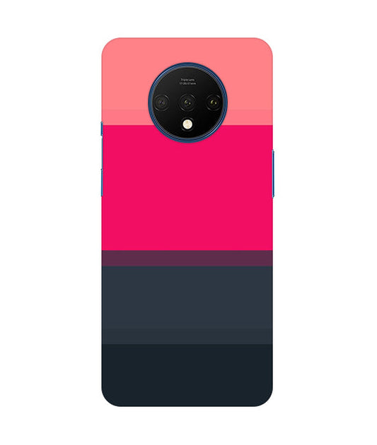 Colorful Stripes Back Cover For  Oneplus 7T
