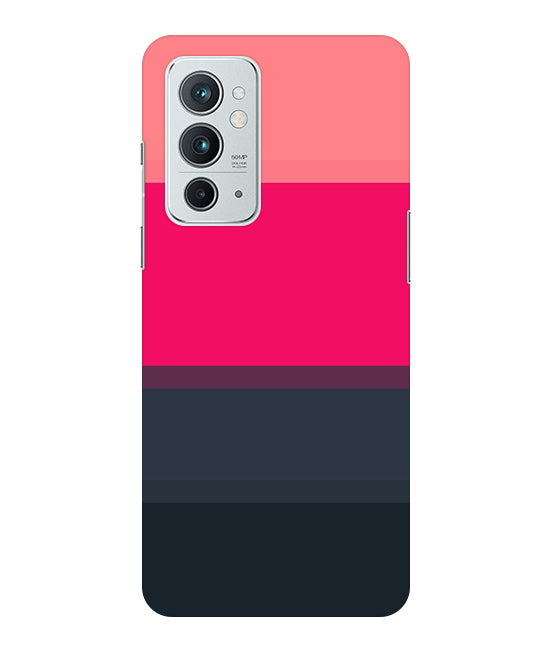 Colorful Stripes Back Cover For Oneplus 9RT