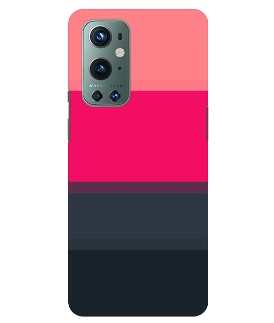Colorful Stripes Back Cover For Oneplus 9 Pro